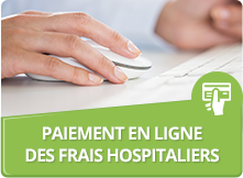 Paiement en ligne des frais hospitaliers